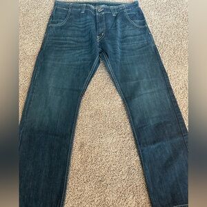 Levi's Men's Deep Indigo Straight Jeans 36x30